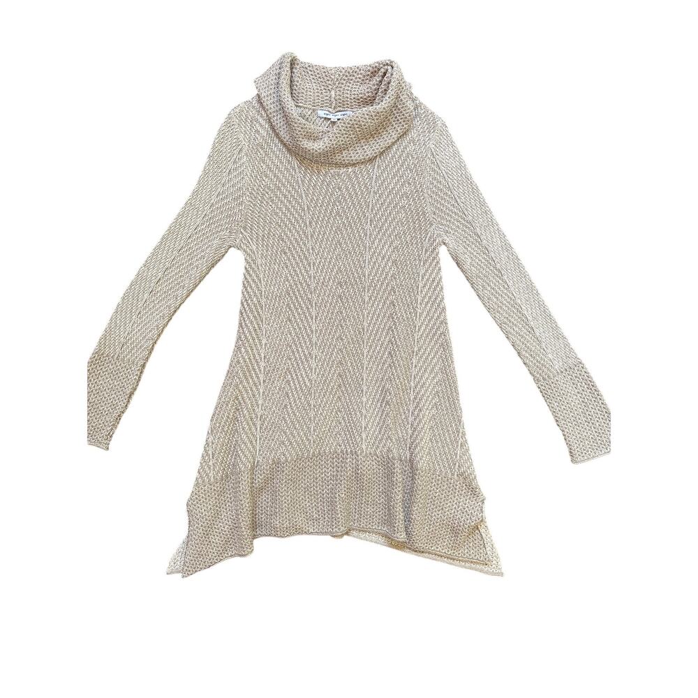 Eight Eight Eight Cowl Neck Tunic Sweater, Size M